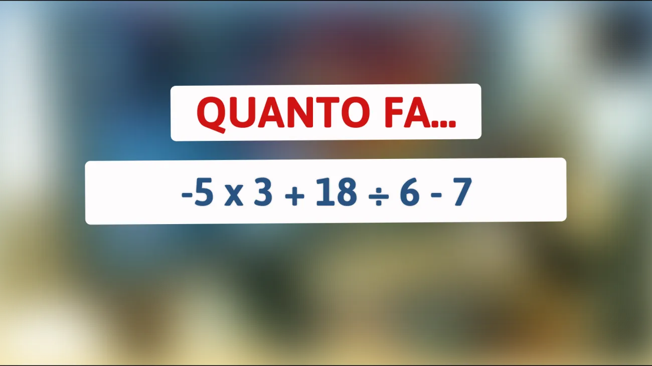 Sei sicuro di sapere la risposta? Scoprilo con questo indovinello che solo i veri geni possono risolvere!"