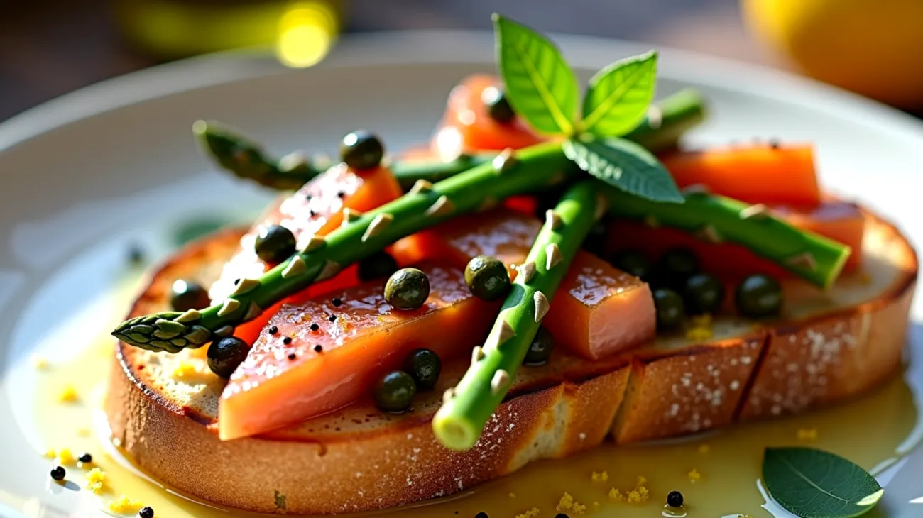 alici fresche agretti scorza di limone"